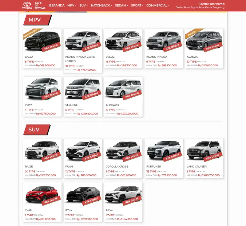 Auto2000 Catalogue, screen 2