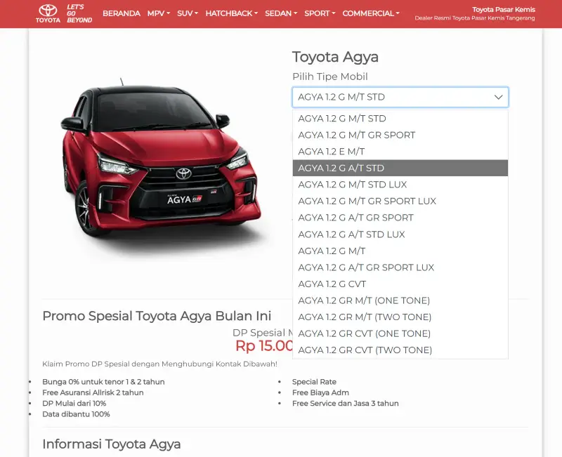 Auto2000 Catalogue, screen 3