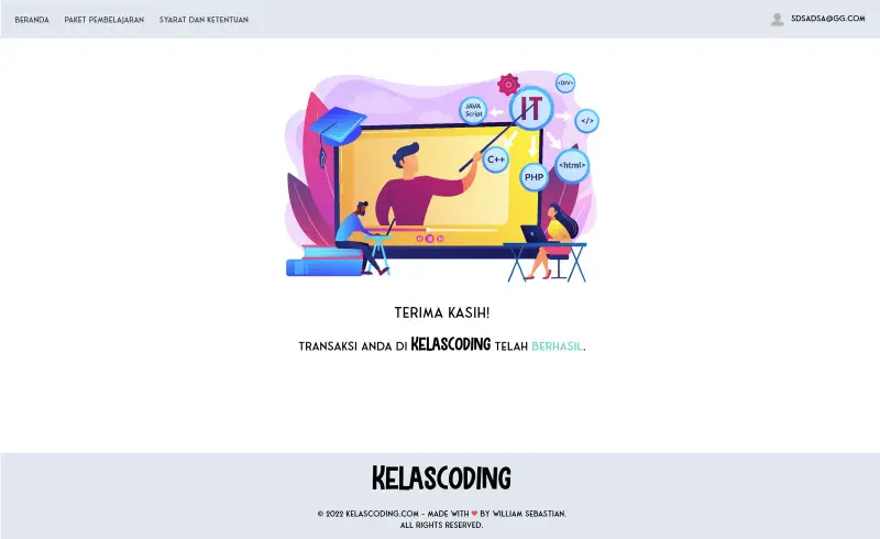 KelasCoding, screen 5