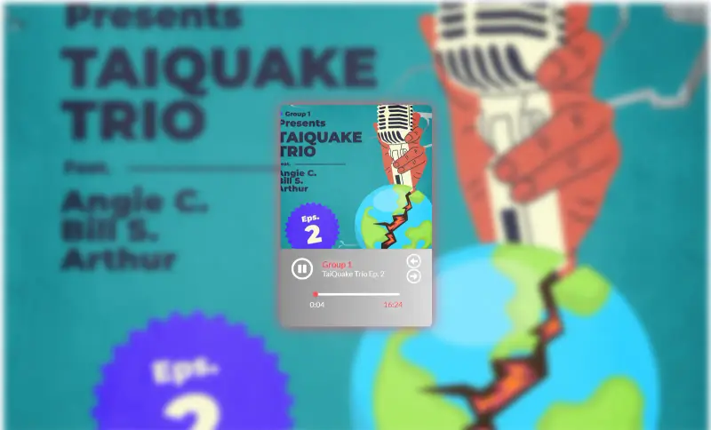 Podcast Artwork, screen 5