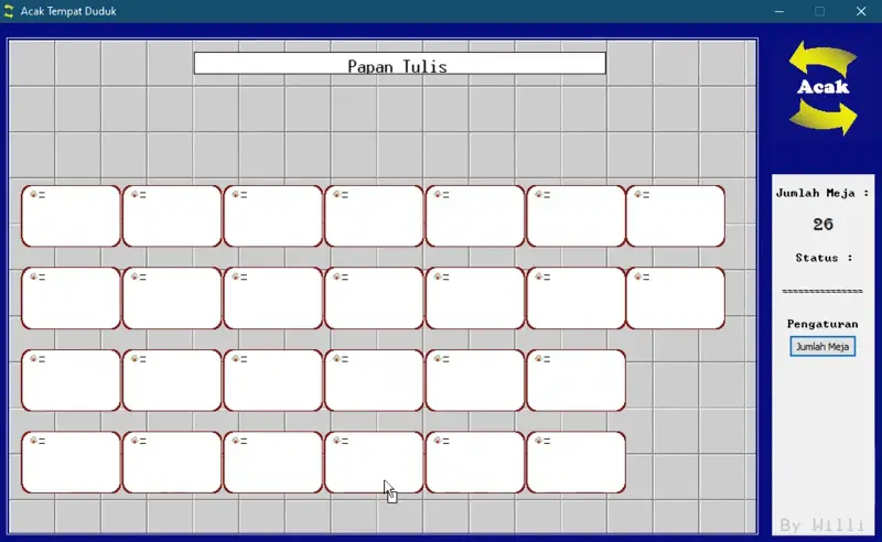 Seats by Willi, screen 2