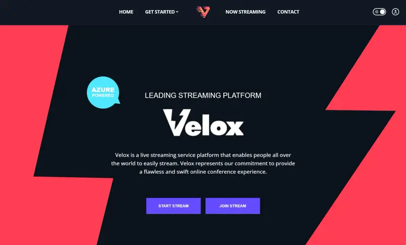 Velox, screen 2